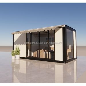 Hotel Accommodation 20ft Prefabricated Detachable House with Galvanized Steel