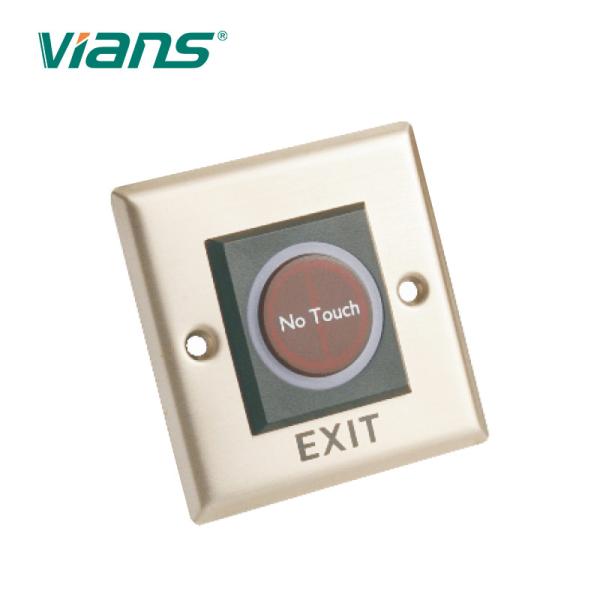 China Infrared Exit Button Access Control , Push To Exit Switch With Touch Free Sensor on sale