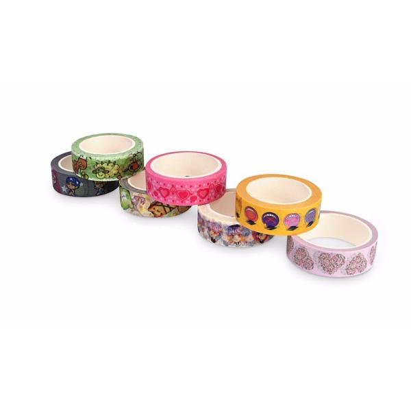 High quality custom printed washi paper tape with plastic core