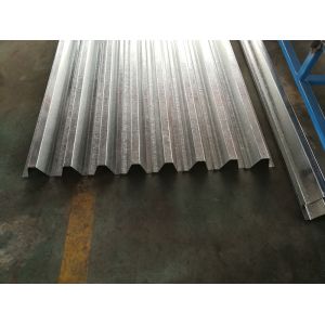 Fast Speed 40 - 50m / min Top Hat Roll Forming Machine Chain Driven System 1.5mm