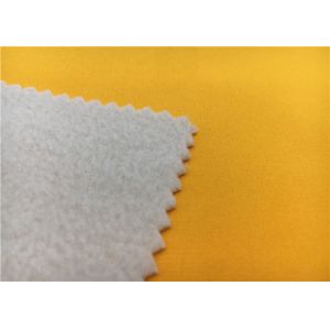 92% Recycled Polyester 3 Layer TPU Polar Fleece Stretch Fabric Soft Shell Skiing
