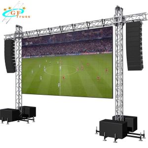 6061 T6 Aluminum Led Display 290x290mm Goal Post Truss
