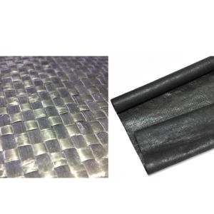 Polypropylene Woven Geotextile Fabric 390gsm Black for Environmental Engineering