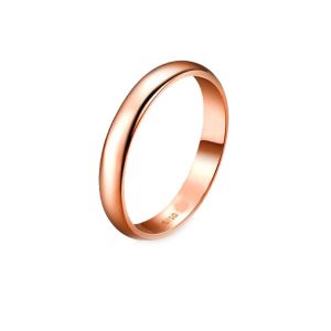 Hot Sale 18K Rose Gold Couple Rings For Women Men Gift (GDR004)