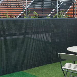 Durable Easy To Install PVC Bamboo Garden Fence