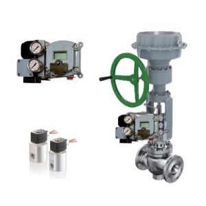 China Smart Valve Positioner SVI1000/SVI2 And ASCO Solenoid For Pneumatic Control Ball Valve on sale