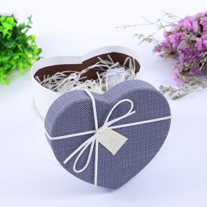 Custom Flip-Top Gift Box White Cardboard Anniversary Party Packaging