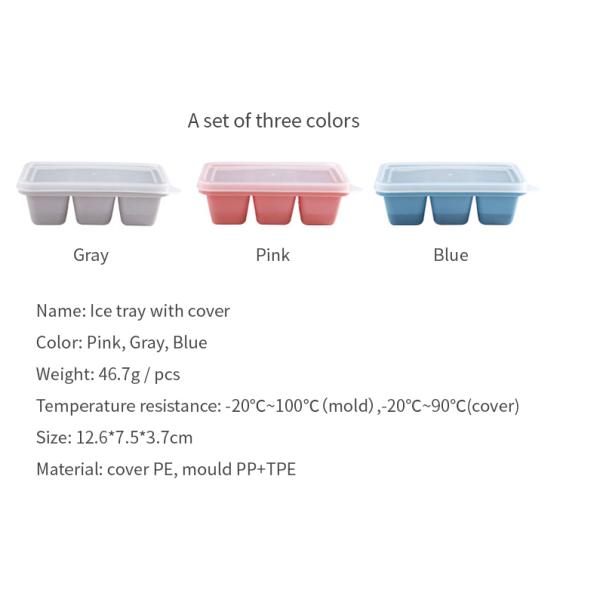 Silicone Ice Cube Mold Tray The Perfect Tool for Homemade Ice Cubes in Household