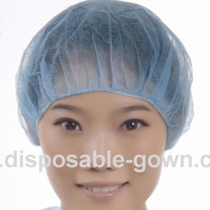 Non Sterile Single Elastic 25g/m2 Non Woven Bouffant Cap
