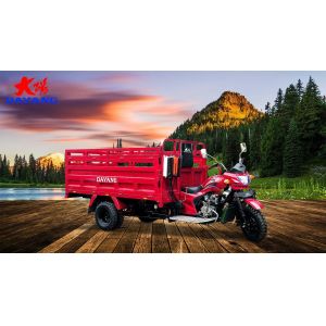 300cc Heavy Duty Cargo Tricycle with 5 Wheels and Full Floating Rear Axle