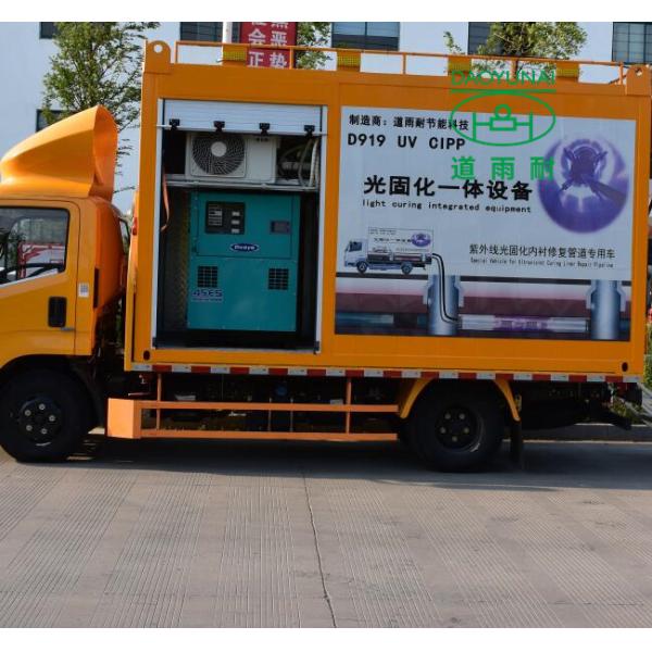 Cured-In-Place CIPP Pipe Lining Contractors Sewer Quiet High Efficiency Generator