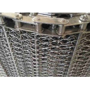 Balance Weave Wire Conveyor Belt Standard Type 0.5 M/Min To 60 M/Min Smooth