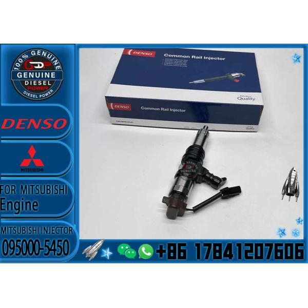Common Rail Injector 095000 5450 for Mitsubishi 6M60 Fuso ME302143 Fuel Injector