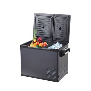 Portable Handle Fridge for Truck CFC Free 50L Large Capacity DC 12V 24V Car