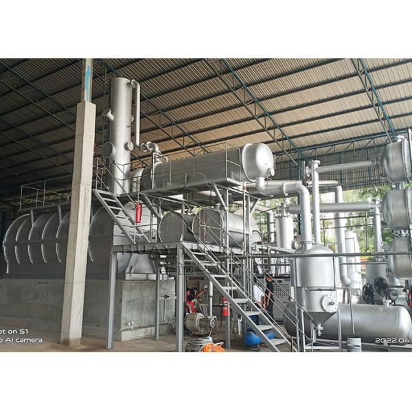 Buy Huayin Waste Plastic To Oil Pyrolysis Plant Large Scale 25t at wholesale prices