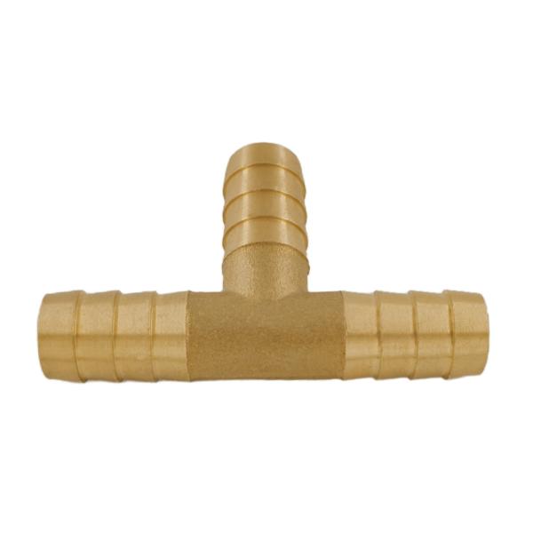 Buy 8mm Tee Brass thread Pipe Fitting for Gas and Water Hose at wholesale prices