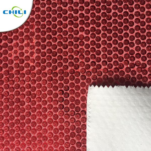 Decorative Application Glitter Wall Fabric Non Woven Easy Cutting