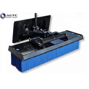 China Medium Forklift Broom For Arduous Outdoor SweeprPVC Base Forklift Brush Sweeper Yellow Red Black Customized Filament OE on sale