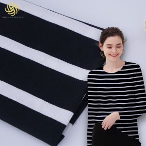 Combed Cotton And Breathable Easy To Care ​Striped Material Fabric For Long