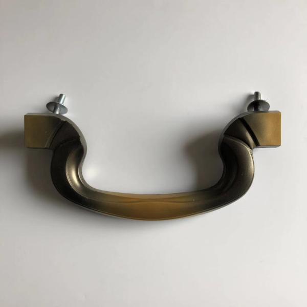 HP035 Germany Style Coffin Accessories / Plastic Casket Handles With Iron Wire