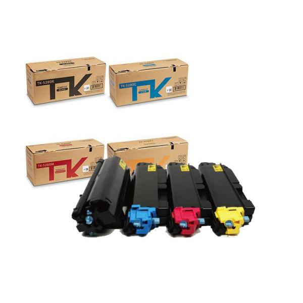 Kyocera 4 Colour TK-5280 Toner Cartridge Multipack For Ecosys M6635cidn Ecosys