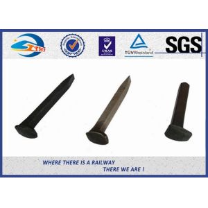 Q235 / 35# Railroad Track Spikes / Railway Sleeper Screws UIC864-1