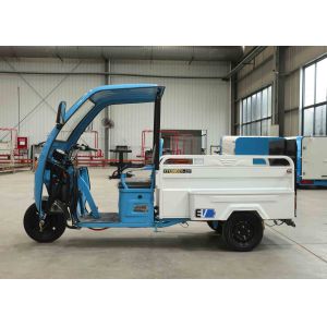 Semi-enclosed shed for electric tricycles