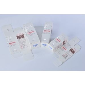 50ml Cleanser Lotion Essence Cosmetic Packaging Boxes Hot Stamping