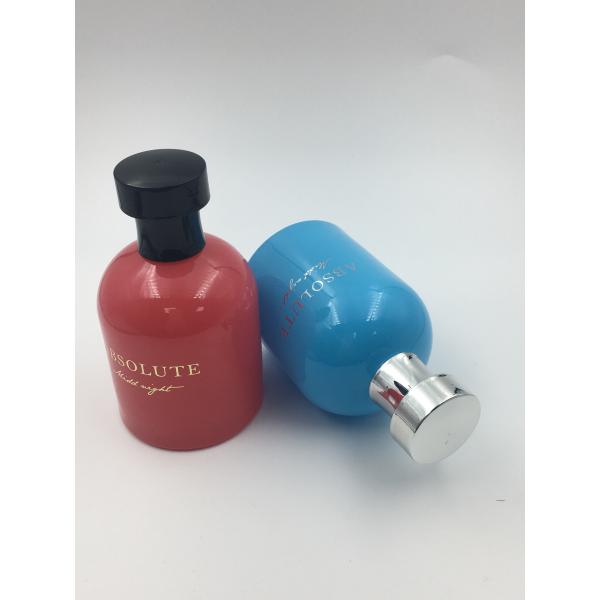 Buy Luxury Glass Perfume Bottle 100ml OEM Silkscreen Printing at wholesale prices