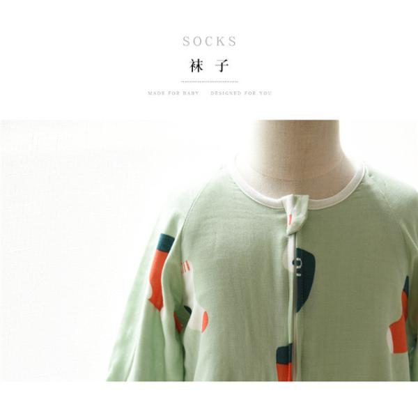 Cute Printing Cotton Muslin Sleep Sack Lightweight Healthy Baby Blankets Machine Washable