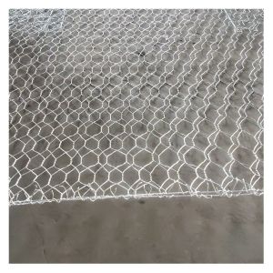 Q195 Q235 Galfan Wire Mesh Sack Gabion Mattress 4x1x1