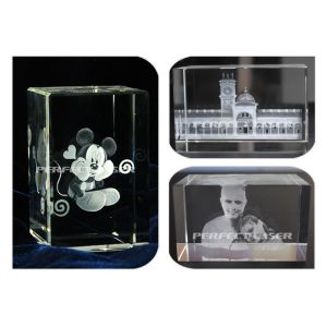 2D 3D Photo Crystal Subsurface Laser Engraving Machine For Crystal Glass Acrylic