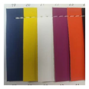 High Quality Eco Friendly Synthetic Faux Pvc Pinhole Pattern Leather Fabric for