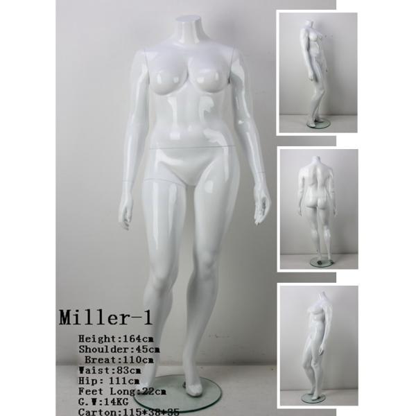 Factory Sale Fashion Woman Big Breast Female Fat Mannequin