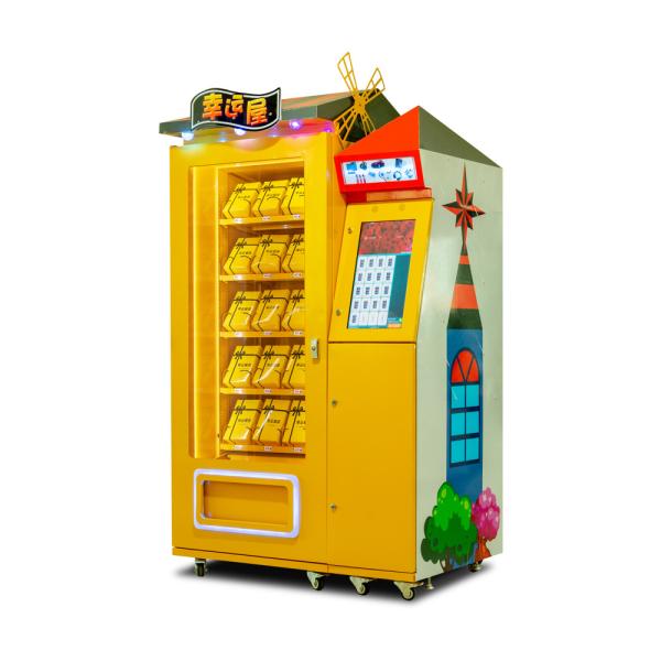 Buy Gifts / Drinks Self Service Vending Machine For Indoor / Outdoor Lucky House at wholesale prices