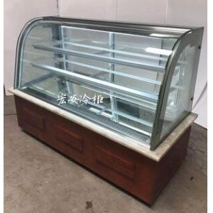 Quality Space Saving Cake Display Freezer Automatic Defrost With Adjustable Shelves for sale