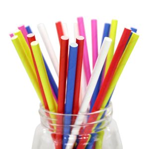 Dye Free Decorative Paper Drinking Straws CE Certificated No Polluting