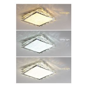 Luxury Simple Square Crystal Ceiling luxury light(WH-CA-110)