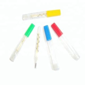 China High accuracy animal body mercury glass veterinary thermometer on sale