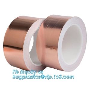 Conductive Label Tape Label , Conductive Copper Foil Tape EN13432