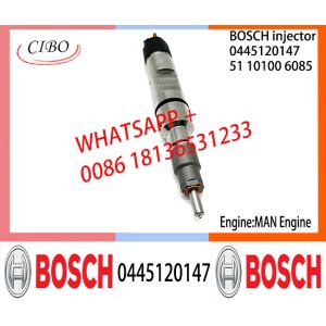 BOSCH 0445120147 51101006085 Neutral Fuel Injector Assembly 0445120147
