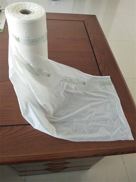 Buy Grocery Vegetables Biodegradable 200mic Poly Bags Roll at wholesale prices