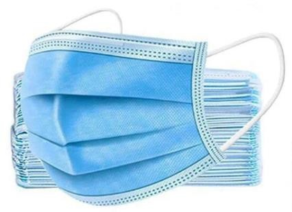 Buy Adjustable Nose Bar Soft Disposable Protective Mask at wholesale prices