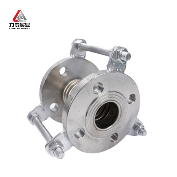 Buy Stainless Steel 304 Metal Ripple Compensator Rectangular Round DIN Flange at wholesale prices