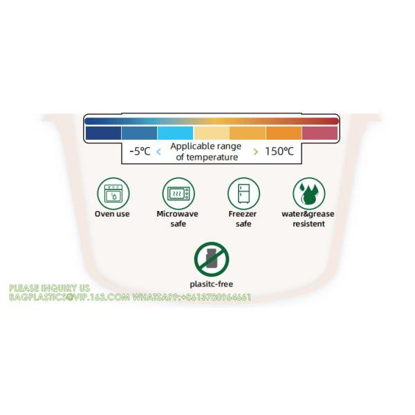 Eco Friendly Bowls 100% Compostable Disposable Biodegradable Sugarcane Bagasse Bowl