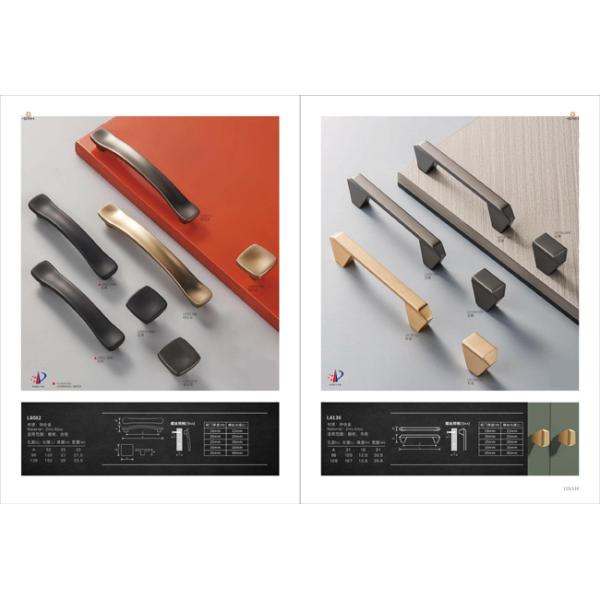 Popular zinc Chinese European-style retro no-hole black self-tapping screws door handel dooroom indoor handle