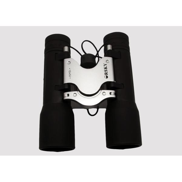 Folding Roof Prism Binoculars , 12x32 High Magnification Binoculars With Neck