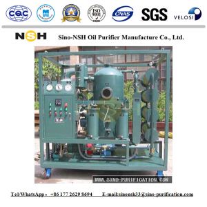 Iron Transformer Oil Filtration Machine Regeneration Unit 3000L / H Double Stage