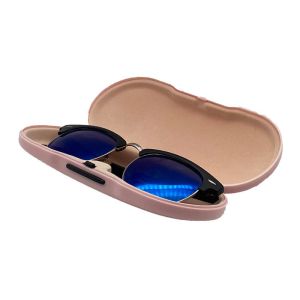 Eco Friendly Plastic Glasses Case , Girl Literary Retro Sunglasses Case