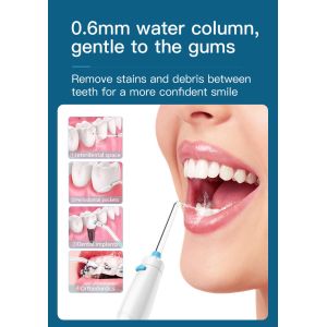 Teeth Whitening Countertop Water Flosser 600ml Electric Jet